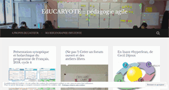 Desktop Screenshot of pedagogieagile.com